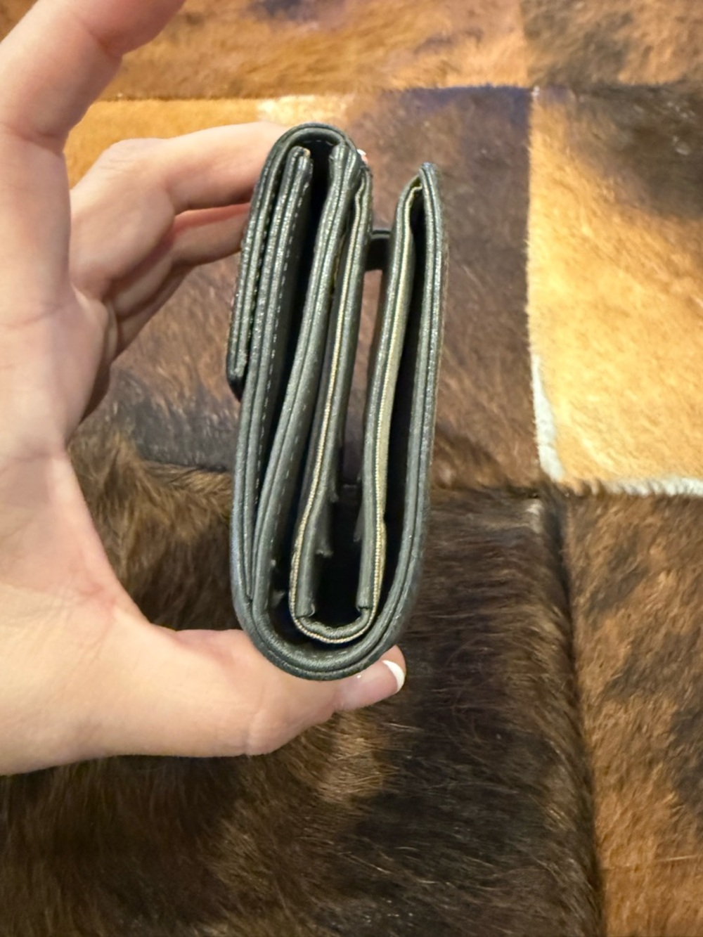 Chanel Timeless CC Dark Taupe Caviar Wallet - Picture 5 of 10